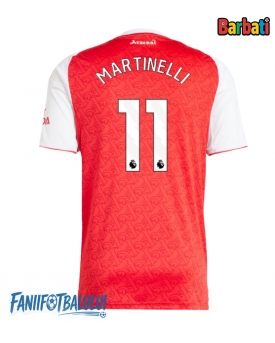 Arsenal Gabriel Martinelli #11 Tricou Fotbal Replică 2025-26 Barbati Acasa